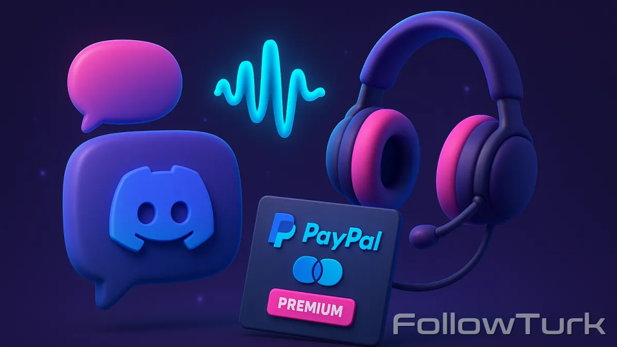 Как купить участников Discord и оплатить PayPal без риска - FollowTurk Blog
