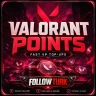 Пополнение Valorant Points (VP)