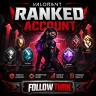 Ранговые аккаунты Valorant