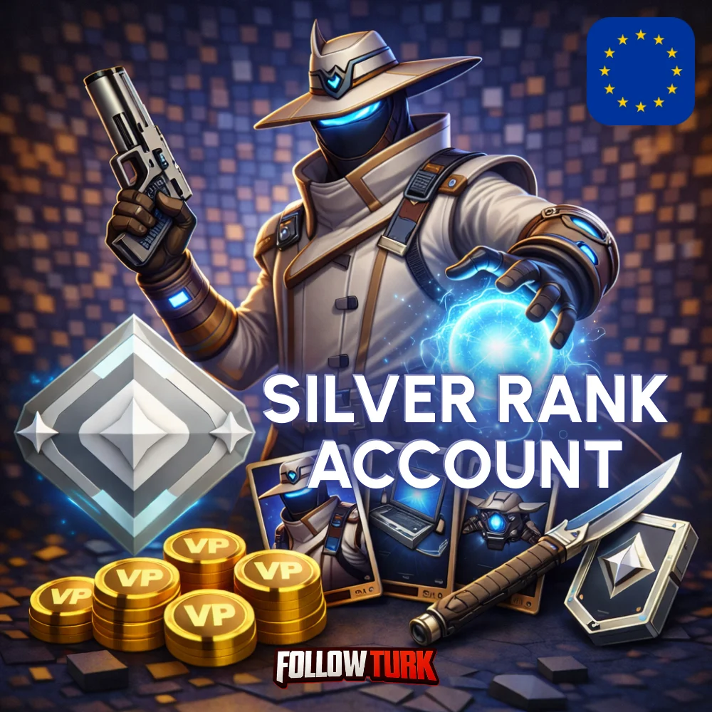 Европа (EU) — серебряный аккаунт Valorant - FollowTurk
