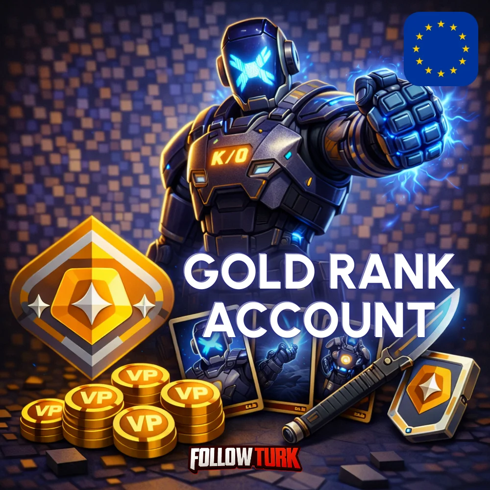 Европа — EU Gold аккаунт Valorant - FollowTurk