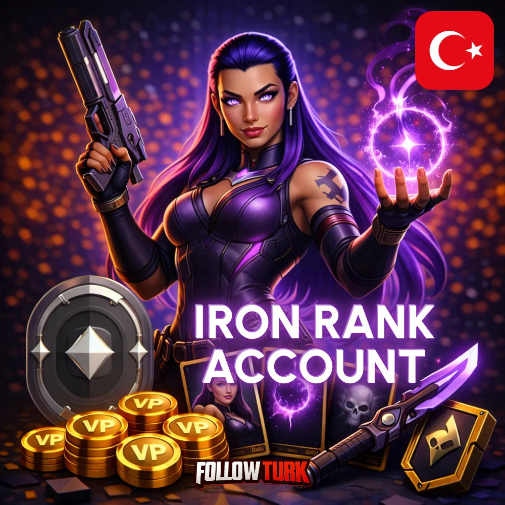 Турция — TR аккаунт Valorant Iron - FollowTurk