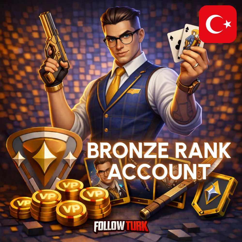 Турция — TR Bronze аккаунт Valorant - FollowTurk
