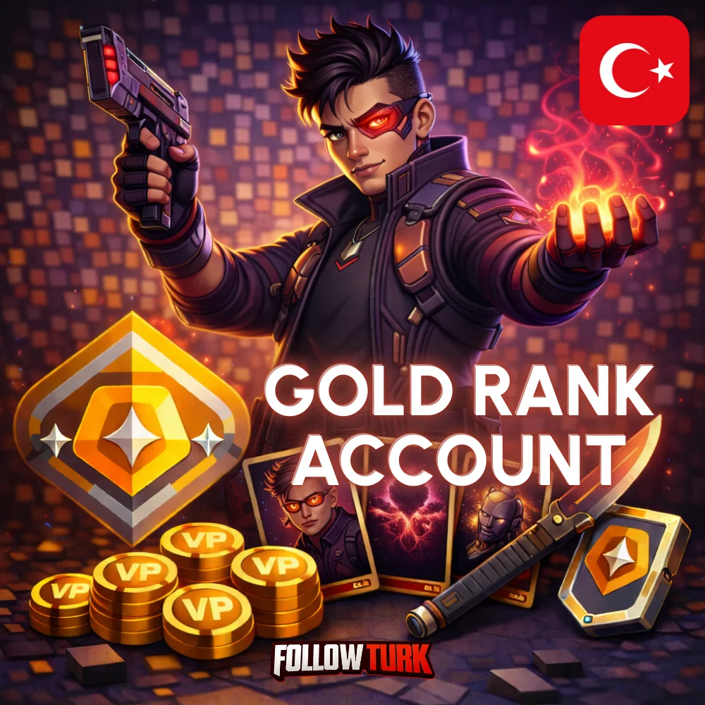Турция - TR Gold аккаунт Valorant - FollowTurk