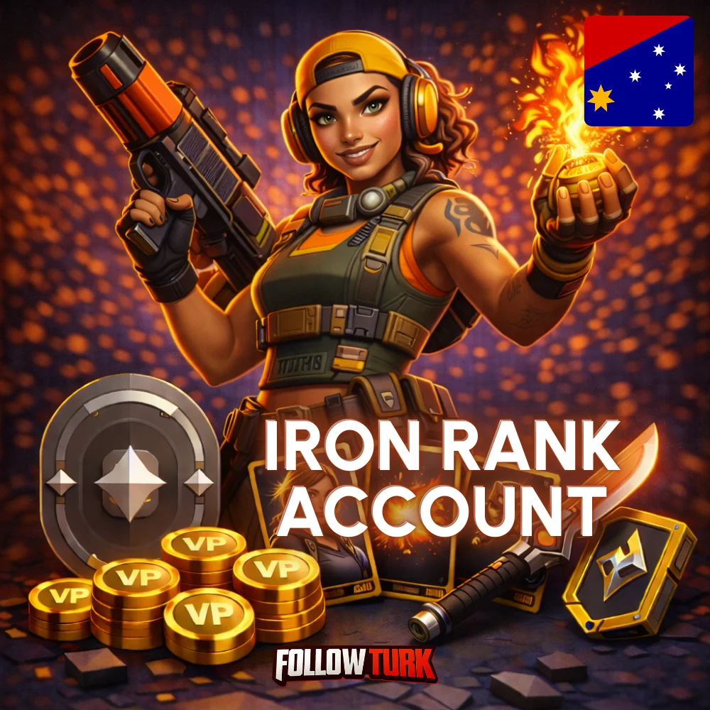 Азиатско-Тихоокеанский регион (AP) - аккаунт Valorant Iron - FollowTurk
