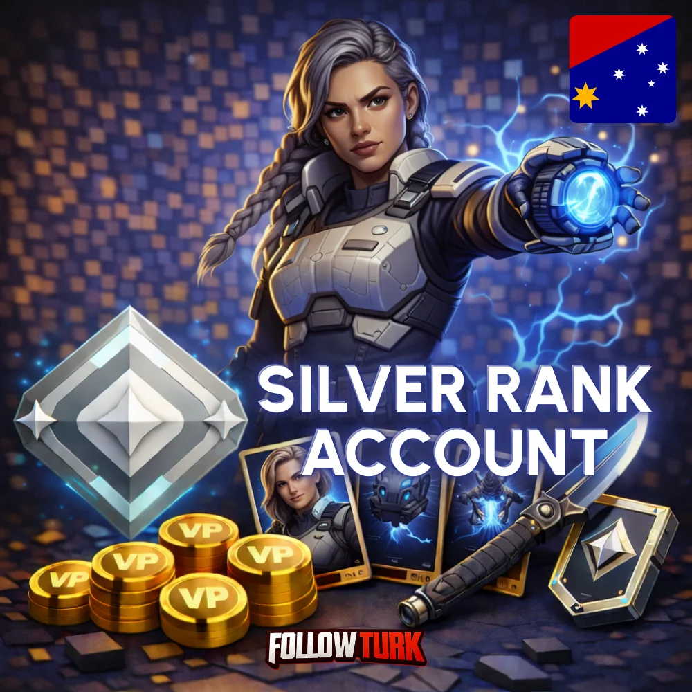 Азия Пасифик - AP аккаунт Valorant Silver - FollowTurk