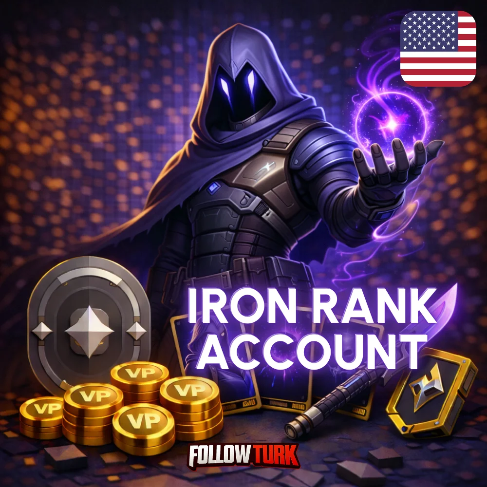 Северная Америка (NA) — аккаунт Valorant ранга Iron - FollowTurk
