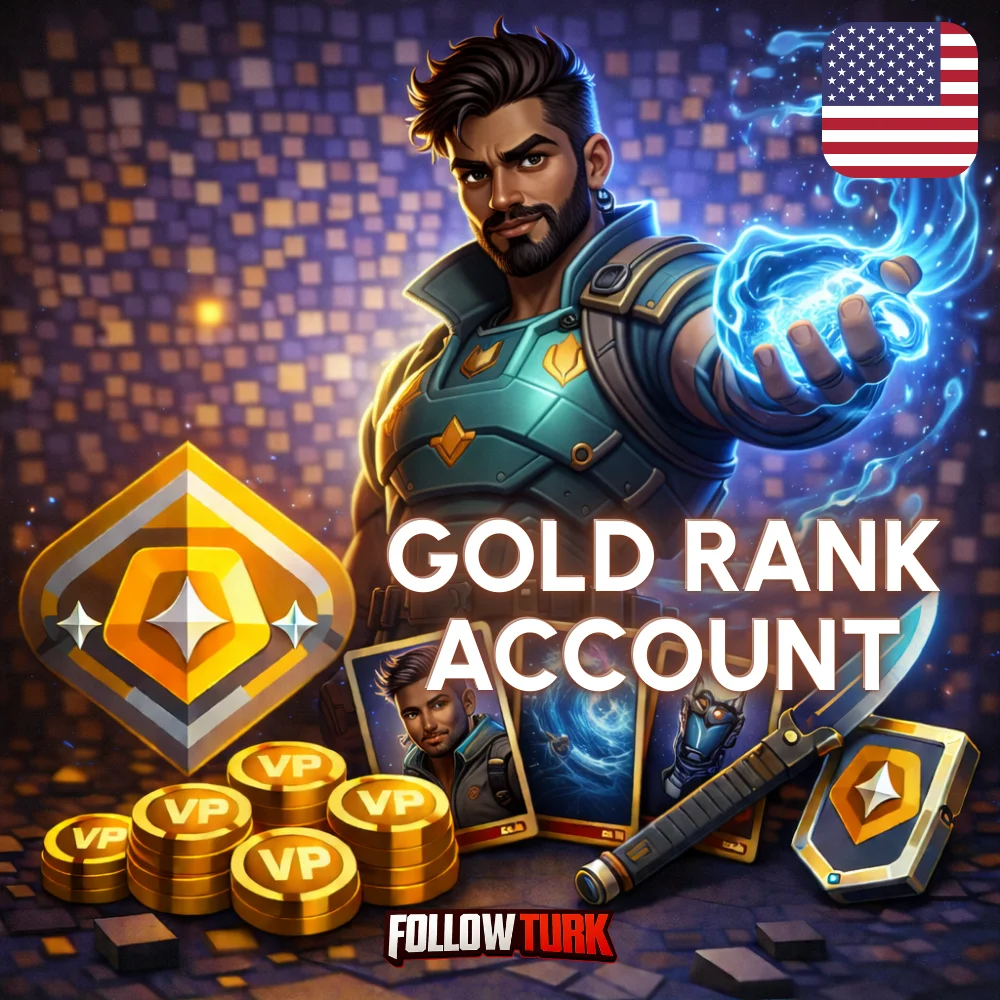 Северная Америка (NA) — Gold аккаунт Valorant - FollowTurk