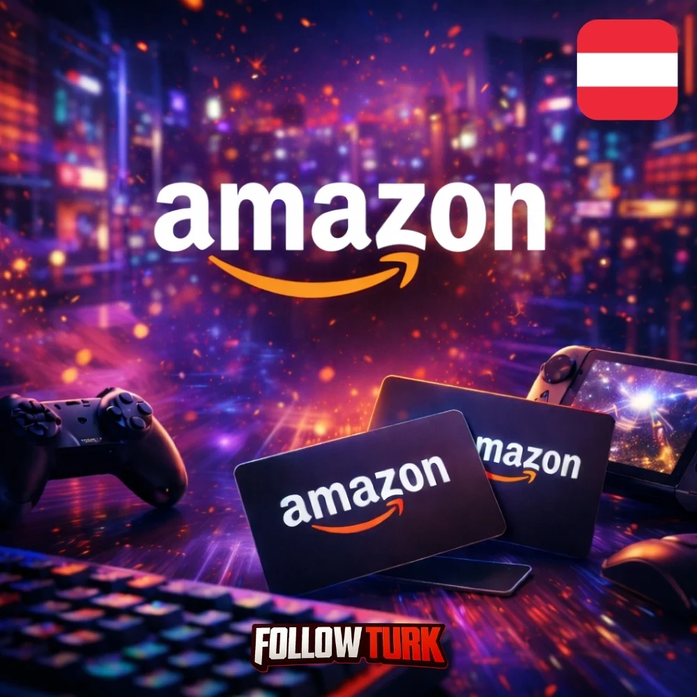 Amazon Austria — подарочная карта в евро (EUR) - FollowTurk