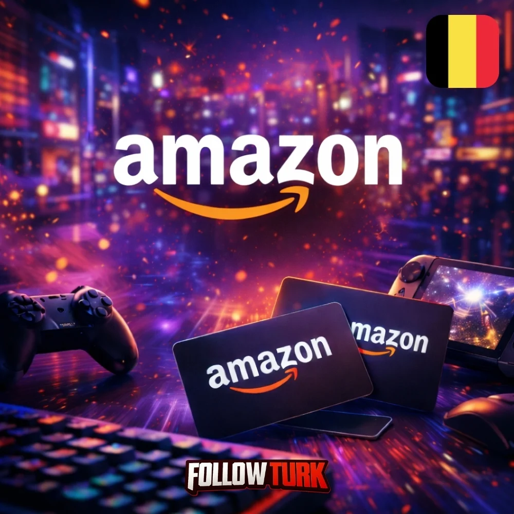 Amazon Belgium — подарочная карта EUR - FollowTurk