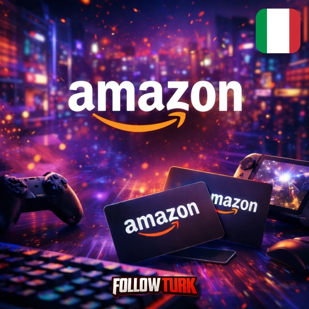 Amazon Italy — подарочная карта в EUR - FollowTurk
