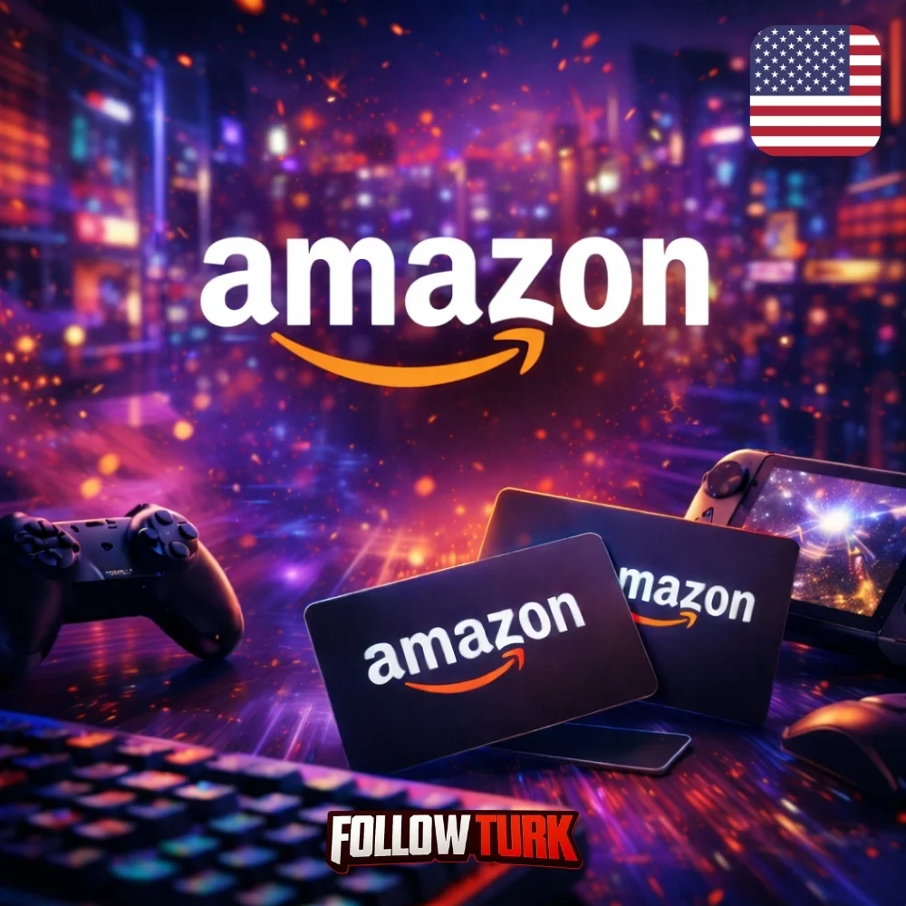 Amazon USA — подарочная карта в долларах USD - FollowTurk