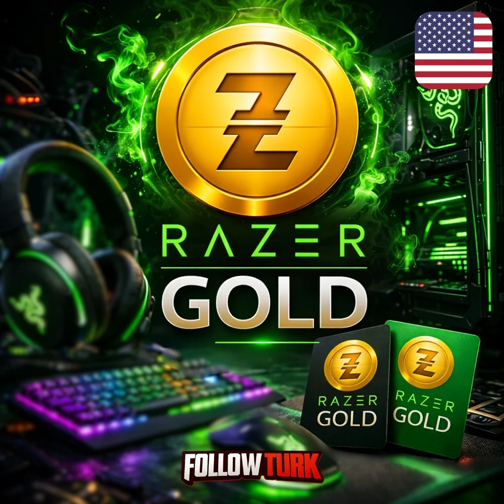 Razer Gold США - USD - FollowTurk