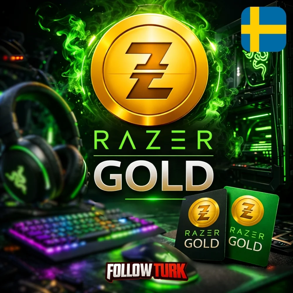 Razer Gold Швеция — SEK - FollowTurk