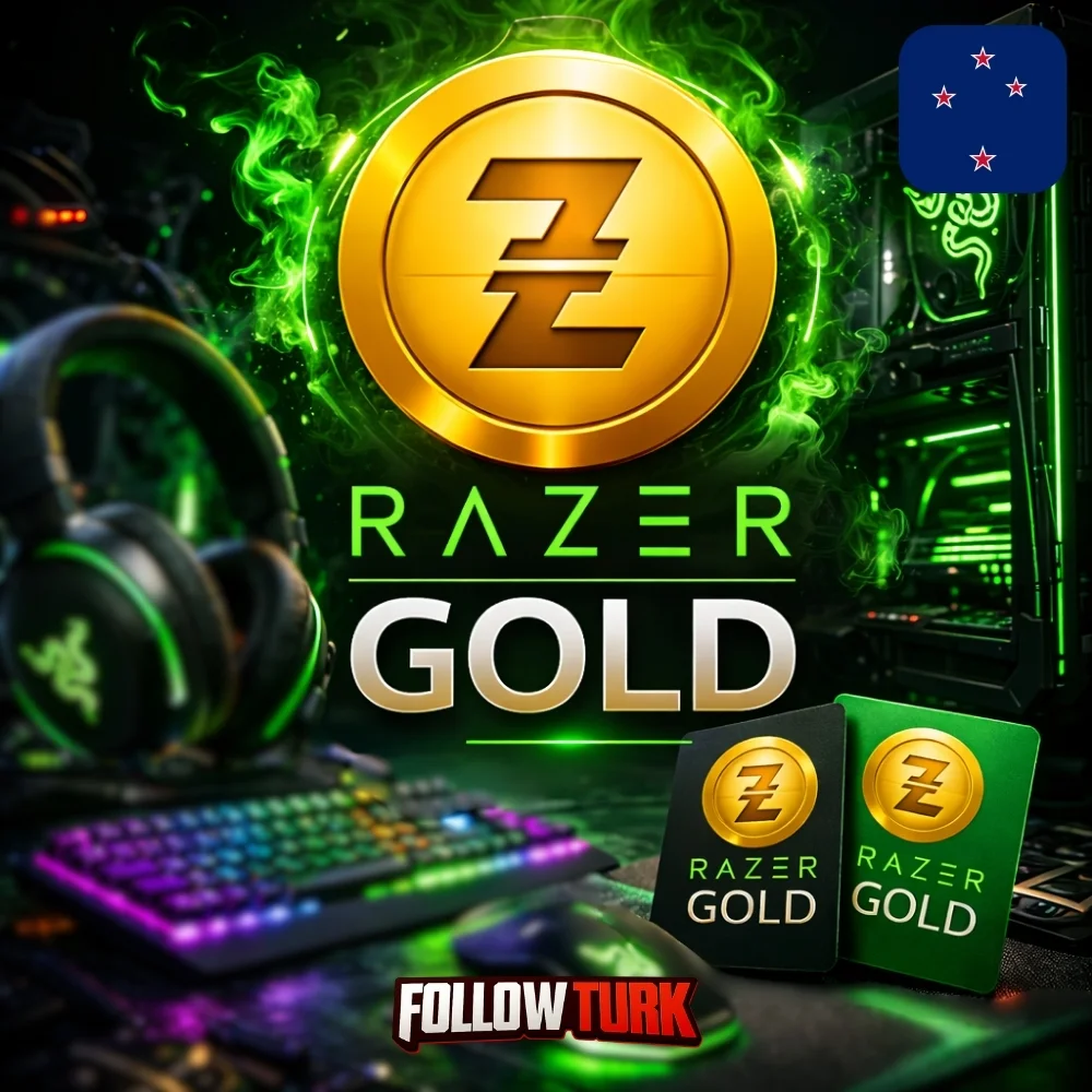 Razer Gold Новая Зеландия - NZD - FollowTurk