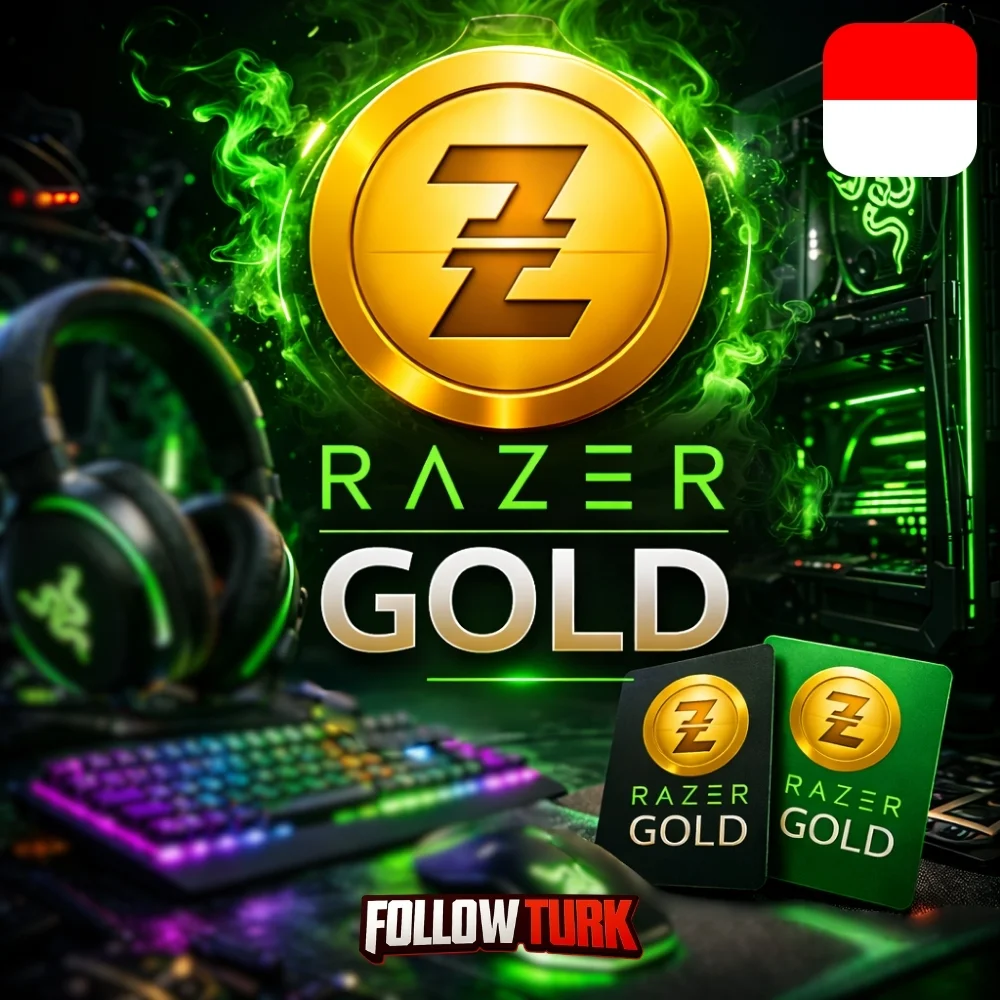 Razer Gold Индонезия - IDR - FollowTurk