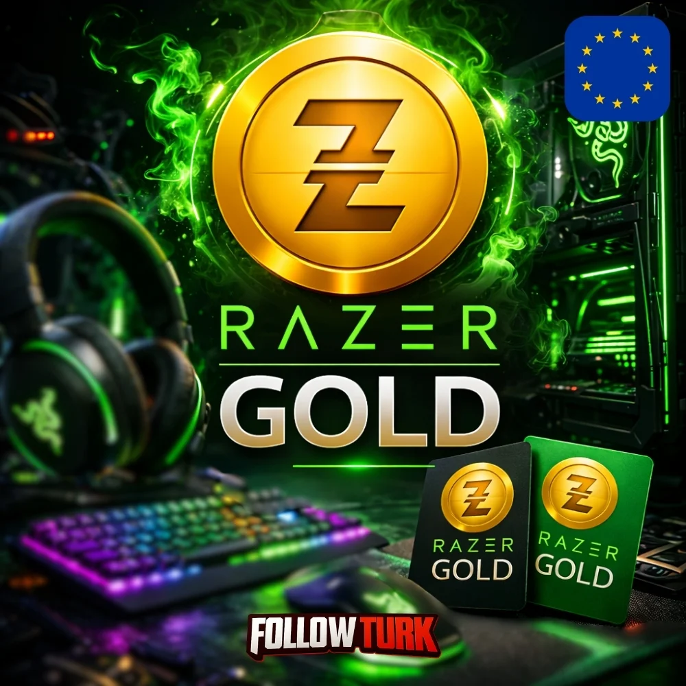 Razer Gold Европа - EUR - FollowTurk