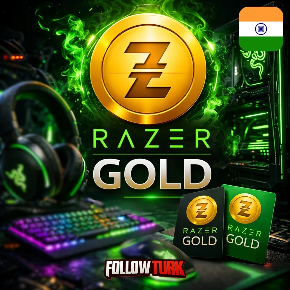 Razer Gold Индия - INR - FollowTurk