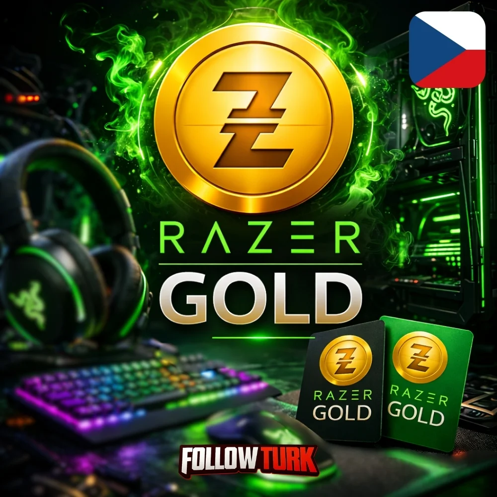 Razer Gold Чехия - CZK - FollowTurk