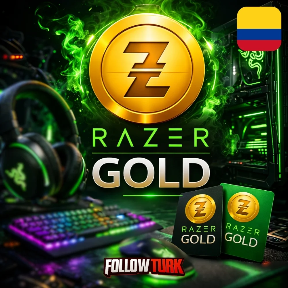Razer Gold Колумбия - COP - FollowTurk