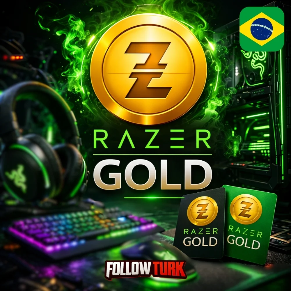 Razer Gold Бразилия - AUD - FollowTurk