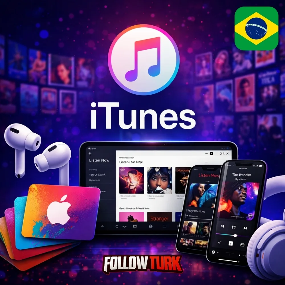 iTunes Бразилия — BRL - FollowTurk
