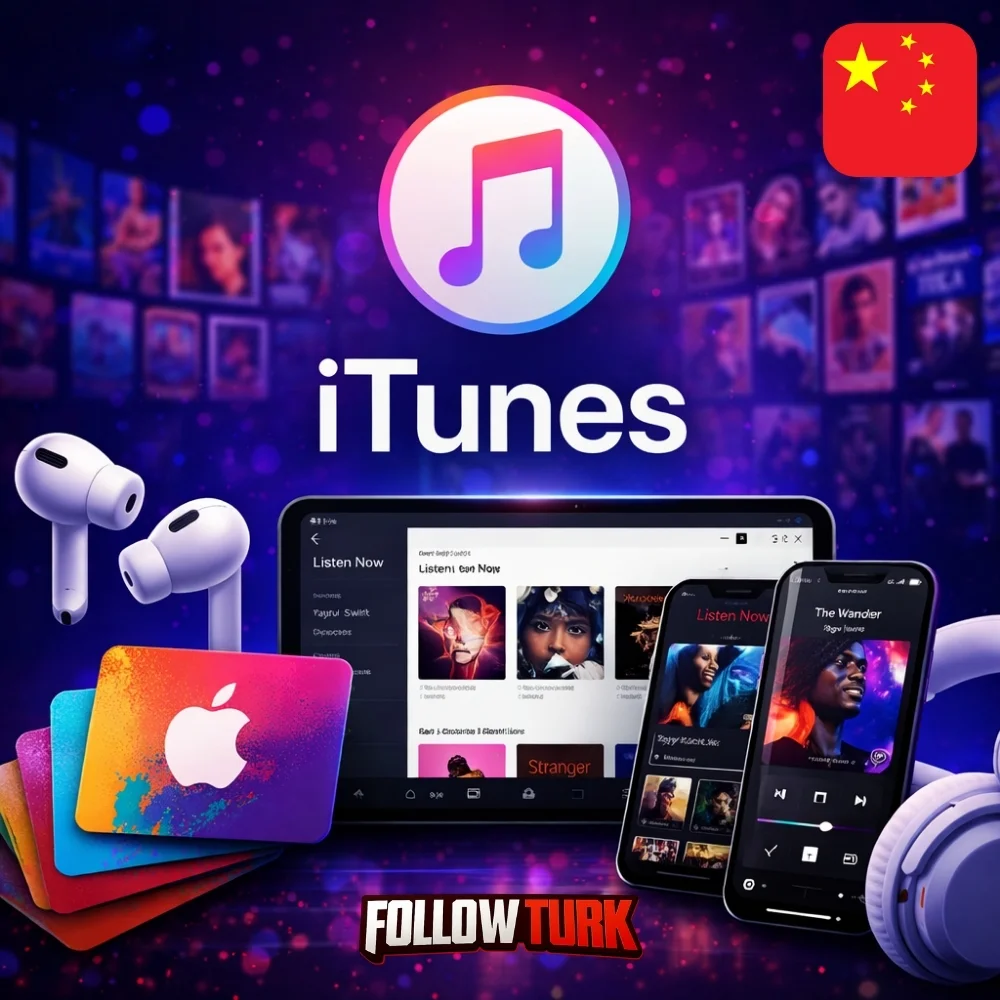 iTunes Китай — CNY - FollowTurk