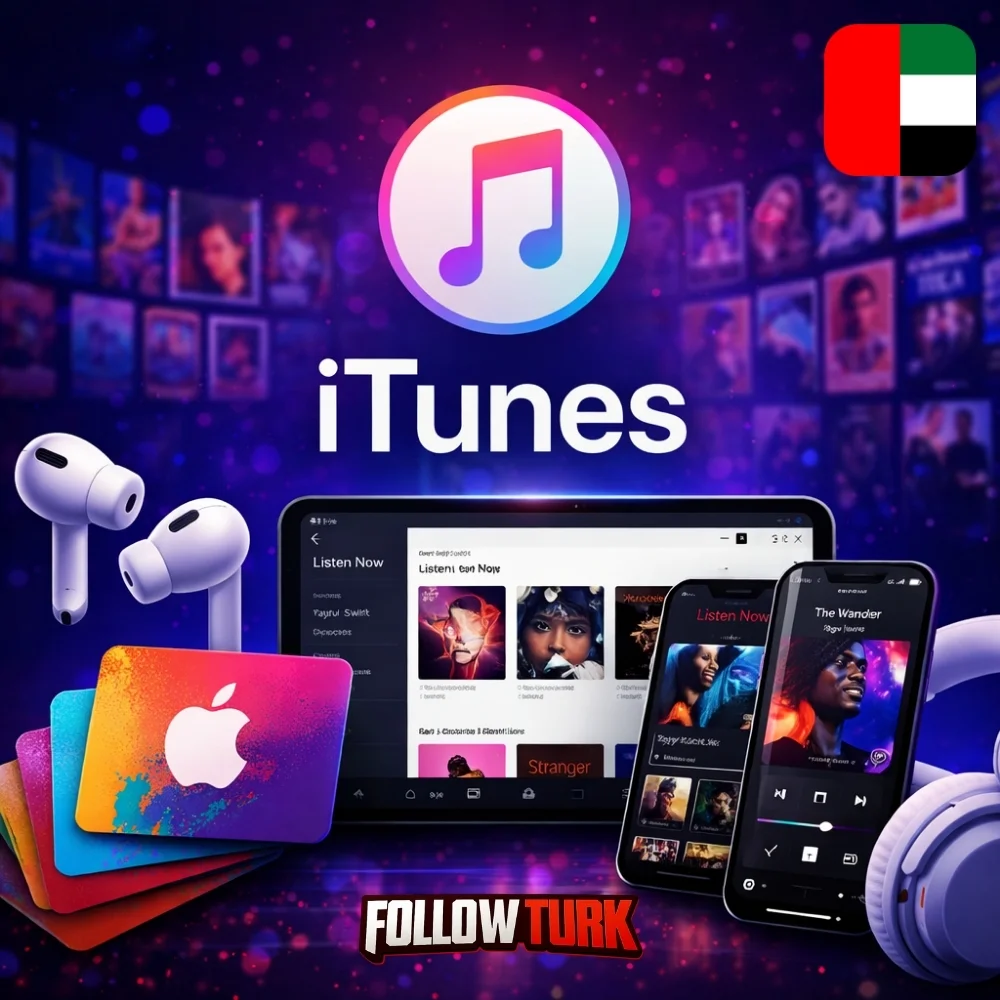 iTunes ОАЭ - AED - FollowTurk