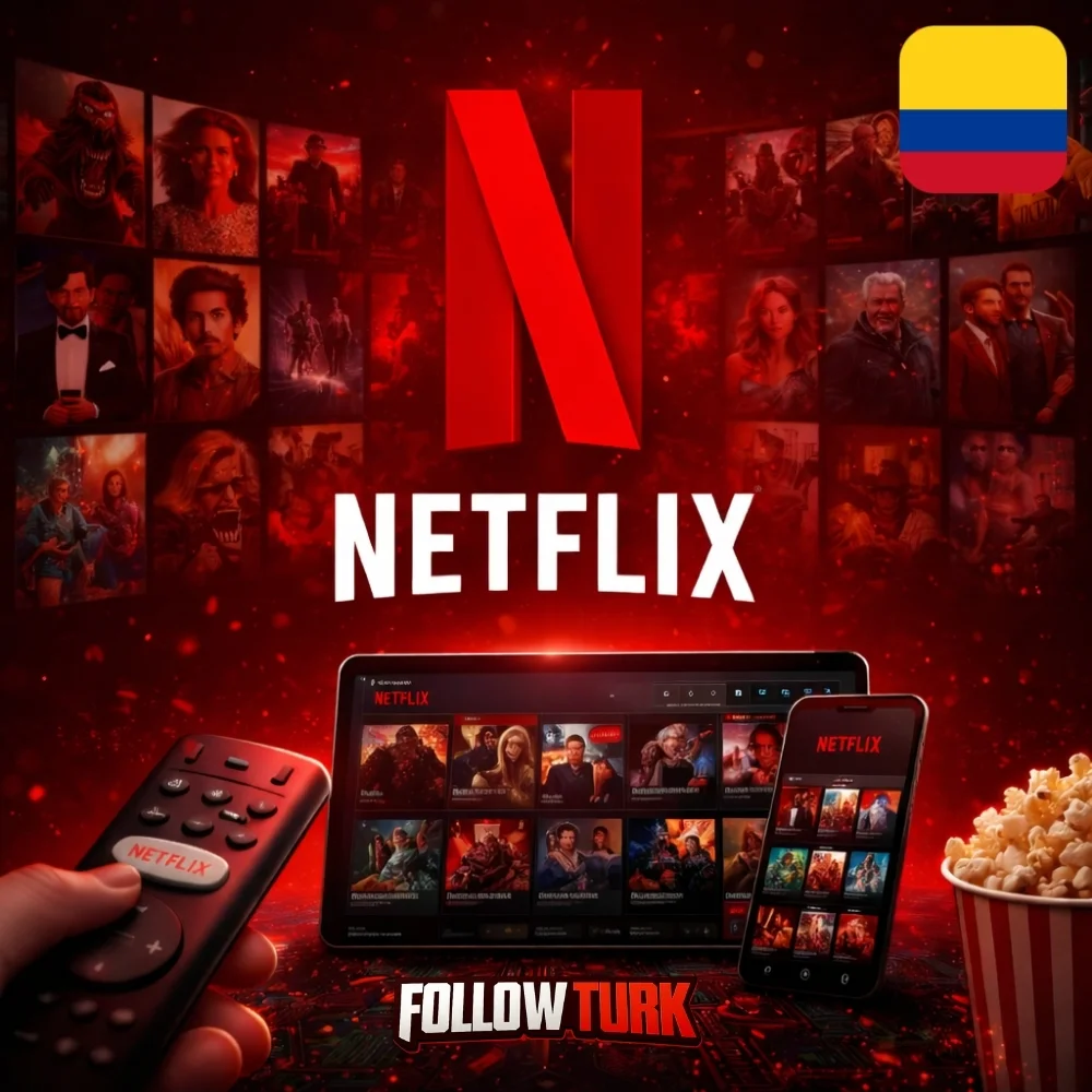 Netflix Колумбия — подарочная карта COP - FollowTurk