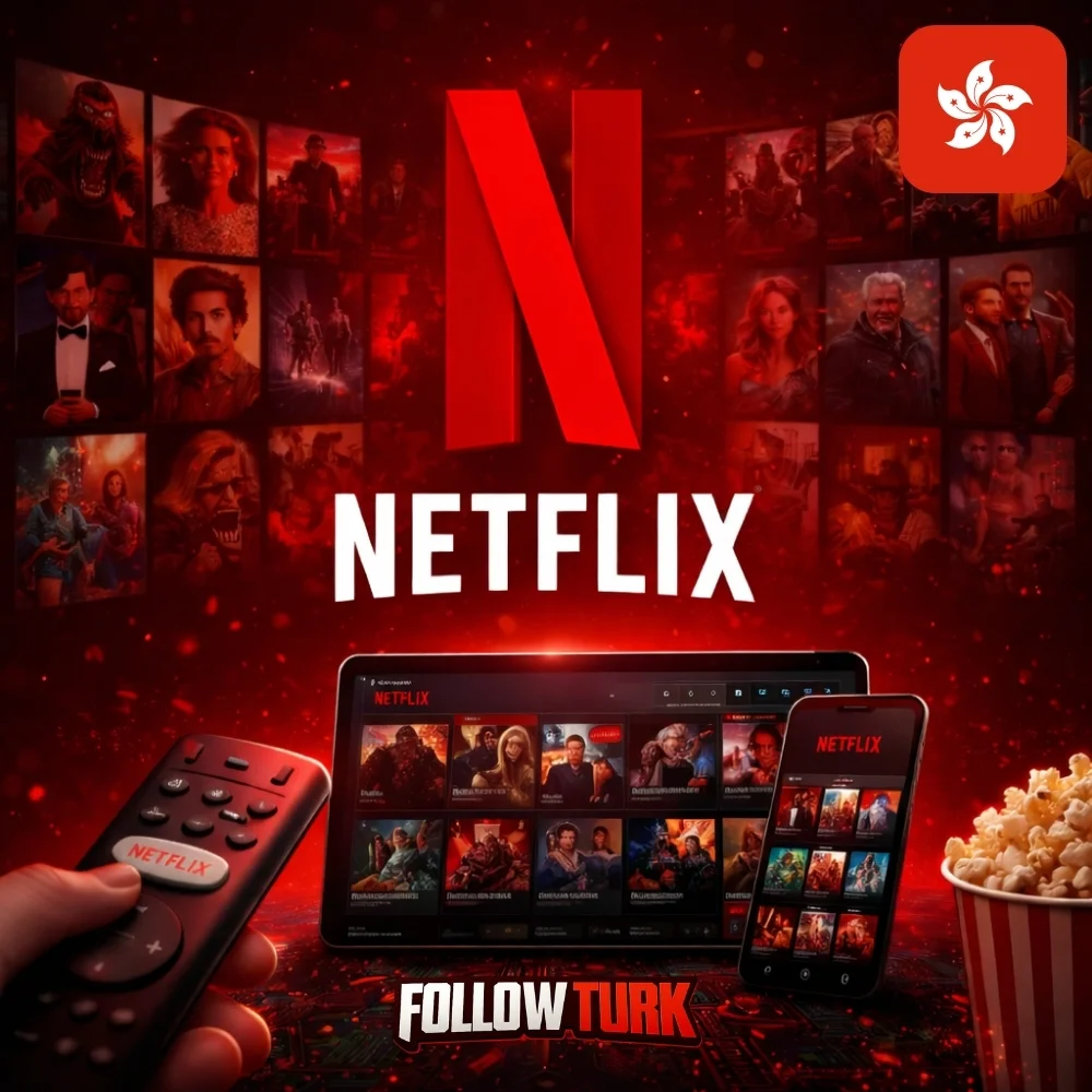 Подарочная карта Netflix Гонконг (HKD) - FollowTurk