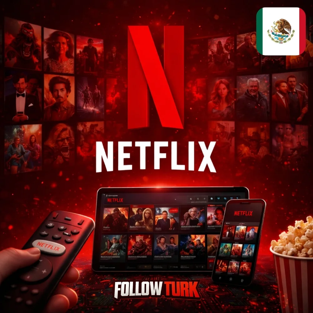 Подарочная карта Netflix Мексика (MXN) - FollowTurk
