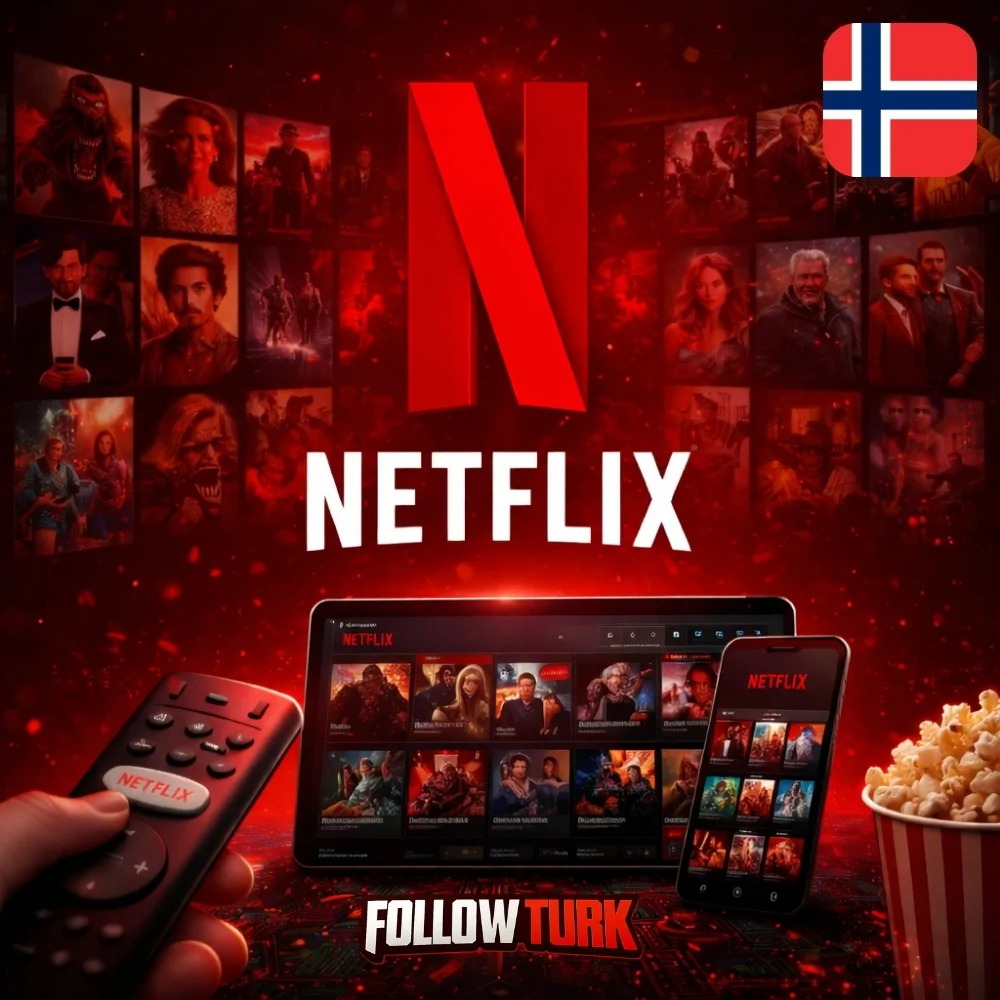 Netflix Норвегия — подарочная карта NOK - FollowTurk