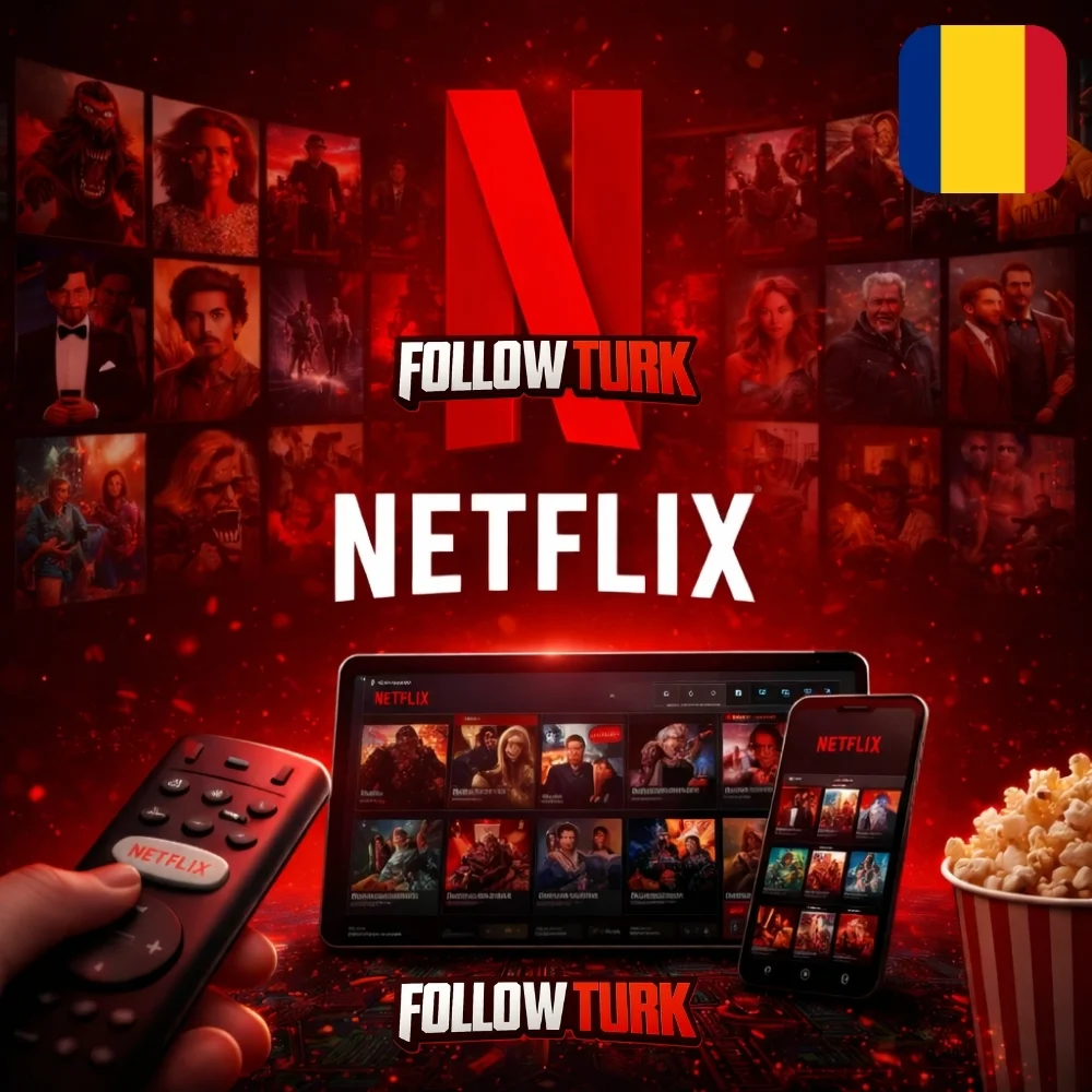 Netflix Румыния — подарочная карта RON - FollowTurk