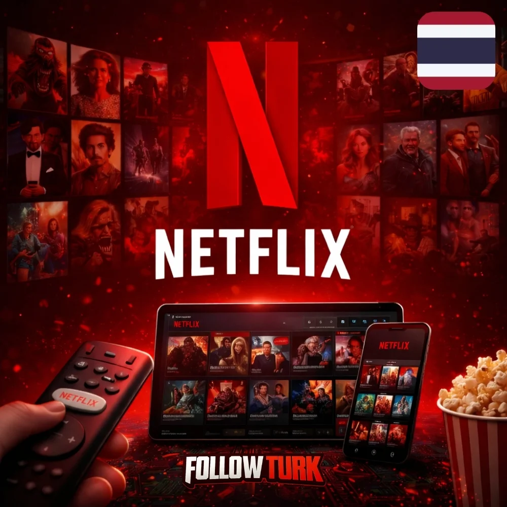 Netflix Таиланд - Подарочная карта THB - FollowTurk