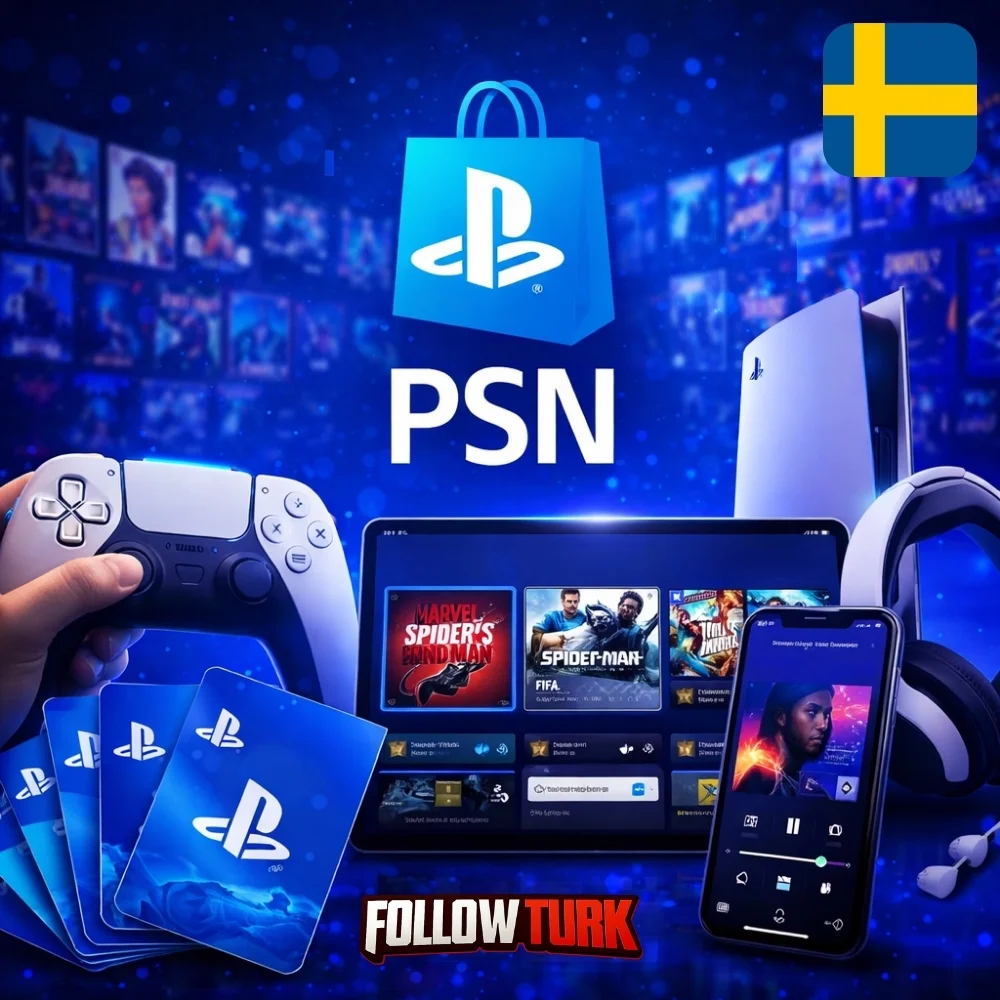 PlayStation Швеция - PSN - FollowTurk