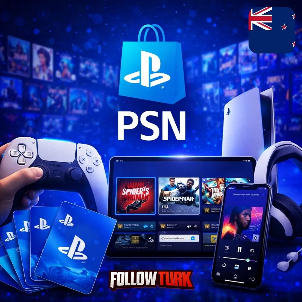 PlayStation Новая Зеландия - PSN - FollowTurk