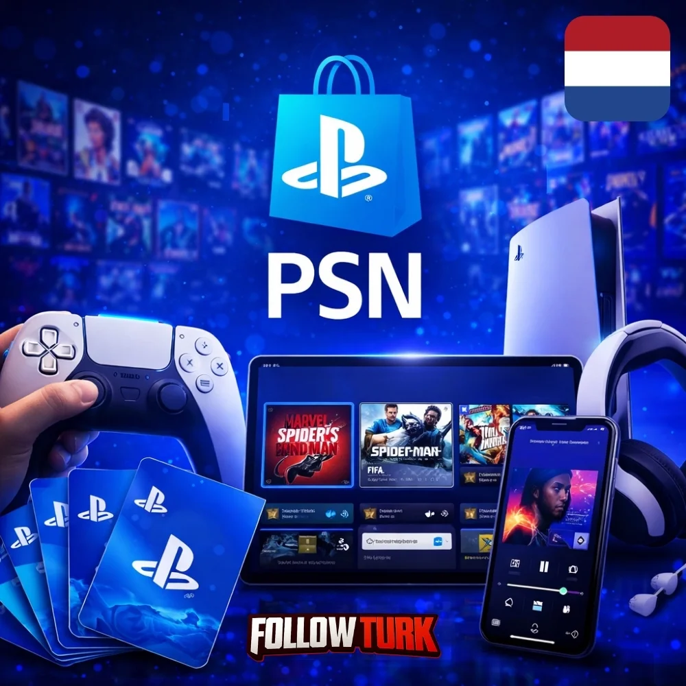 PlayStation Нидерланды - PSN - FollowTurk