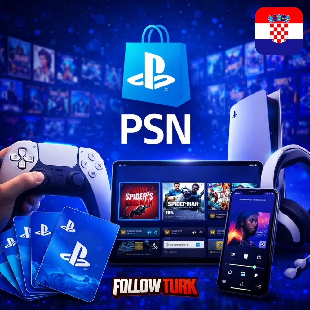 PlayStation Хорватия - PSN - FollowTurk