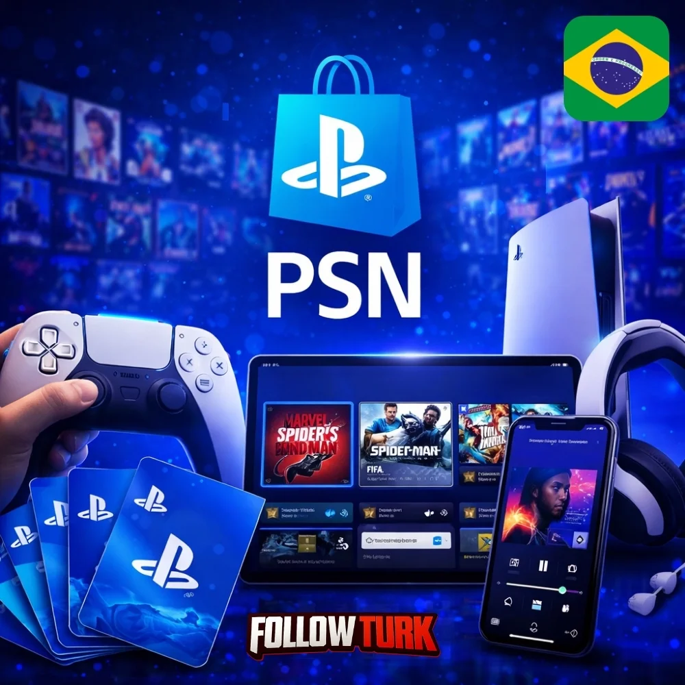 PlayStation Бразилия - PSN - FollowTurk