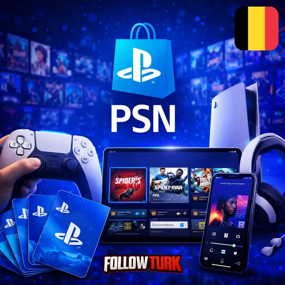 PlayStation Бельгия — PSN - FollowTurk