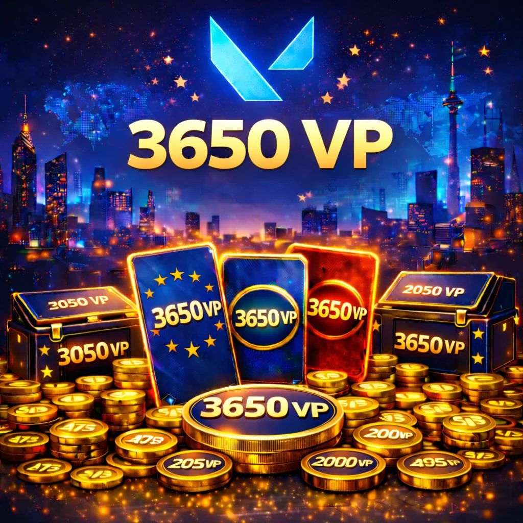 Europe 3650 VP (Valorant Points) - FollowTurk