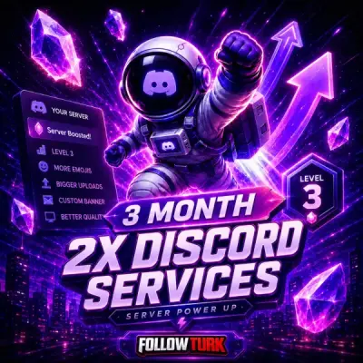 Ключ Discord Nitro на 3 месяца (2 шт.)