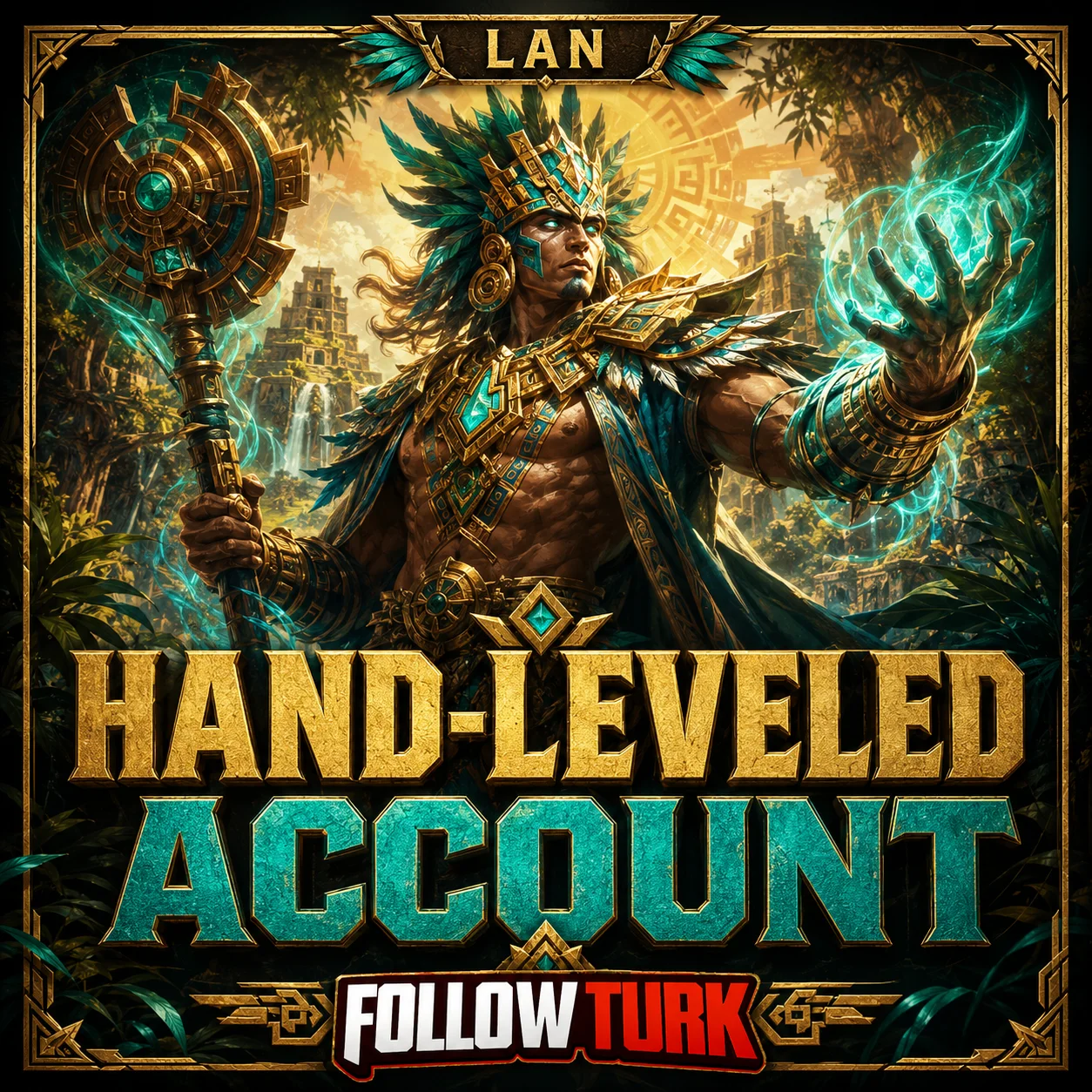LAN — аккаунт Legend с ручной прокачкой - FollowTurk