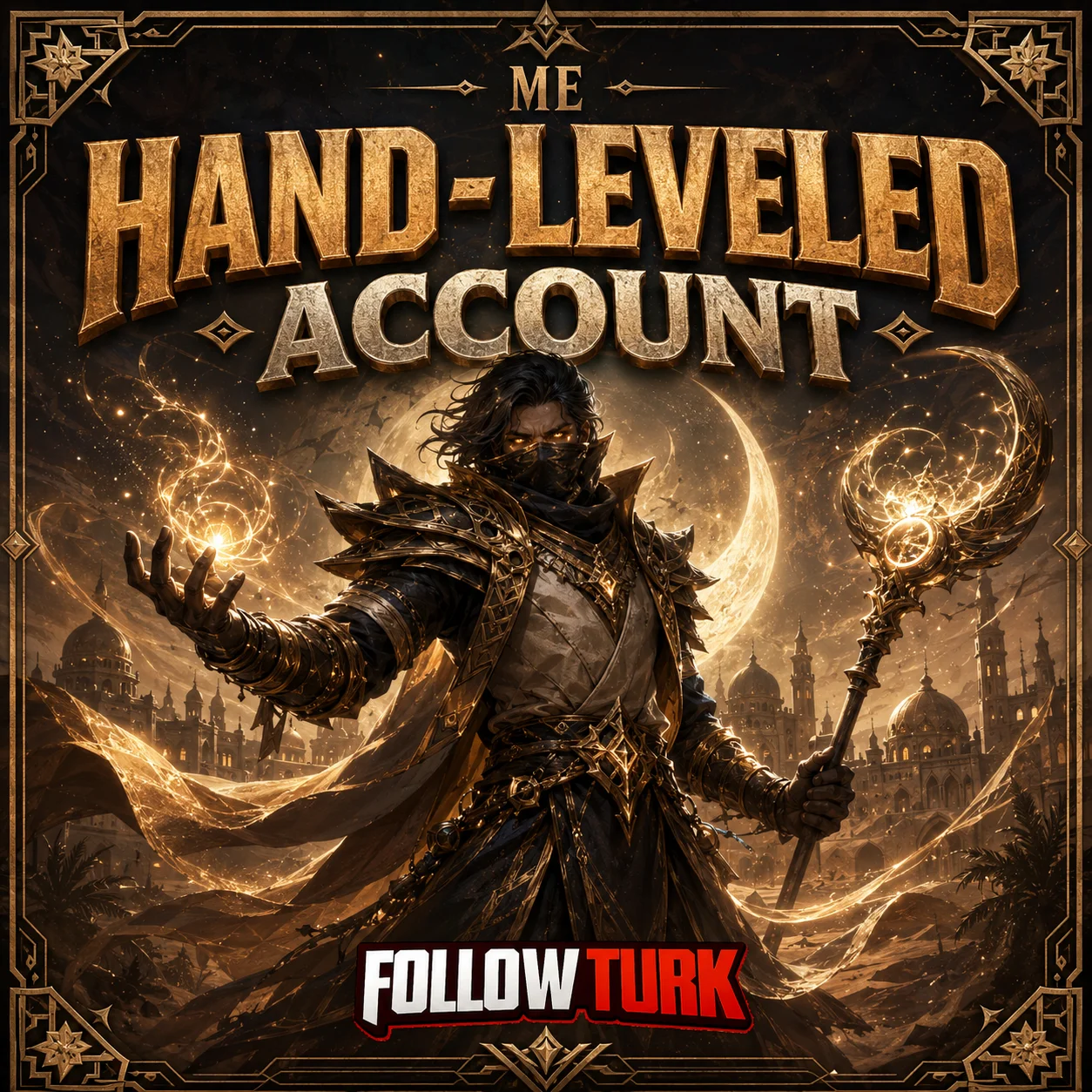 ME — Аккаунт Legend, прокачанный вручную - FollowTurk