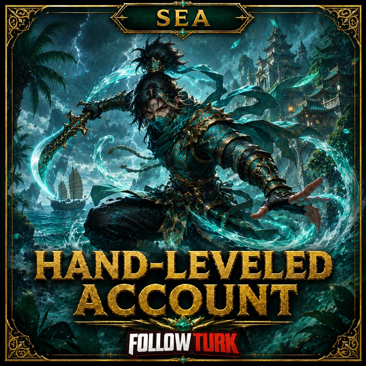 Legend SEA — Аккаунт с ручной прокачкой - FollowTurk