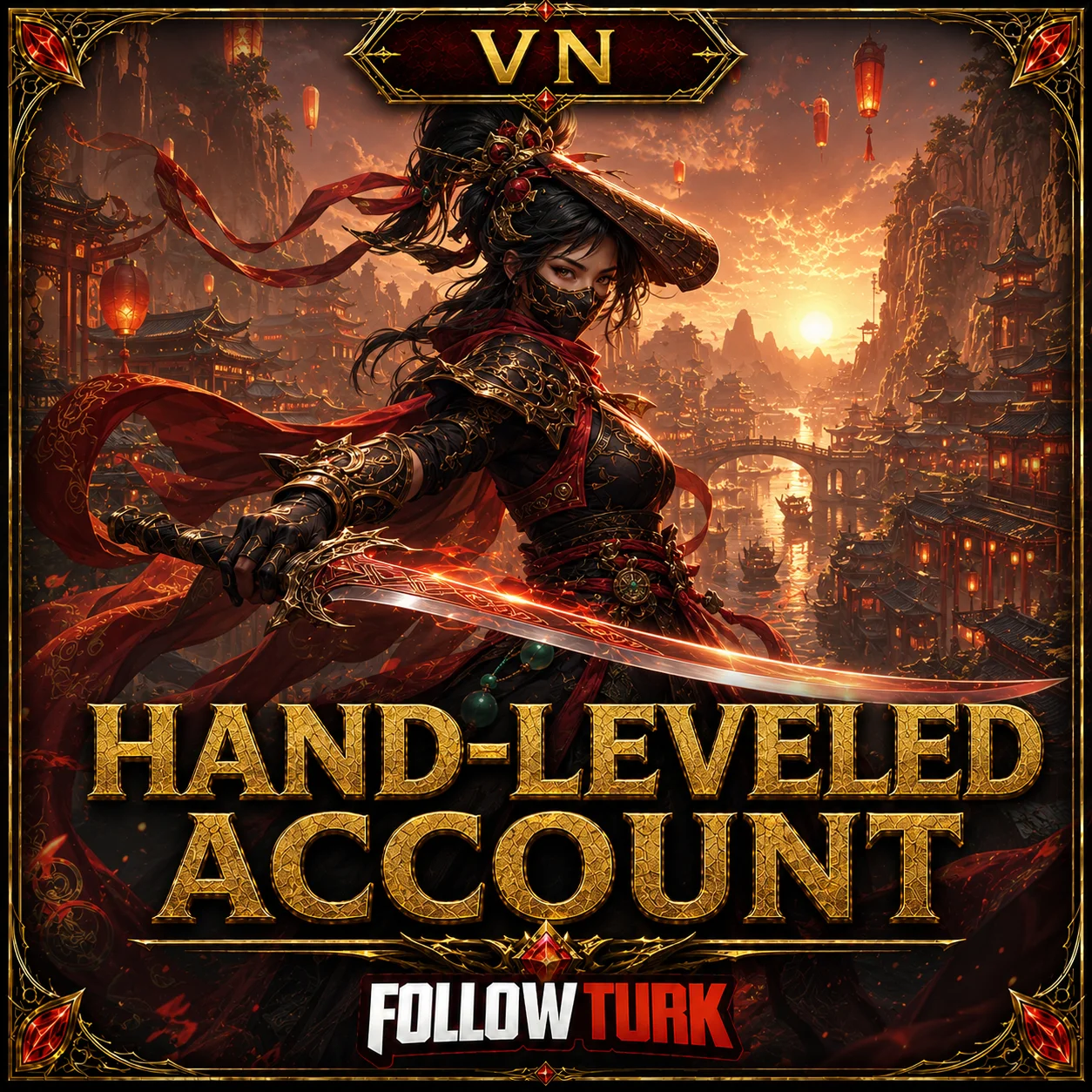 VN — Аккаунт Legend с ручной прокачкой - FollowTurk