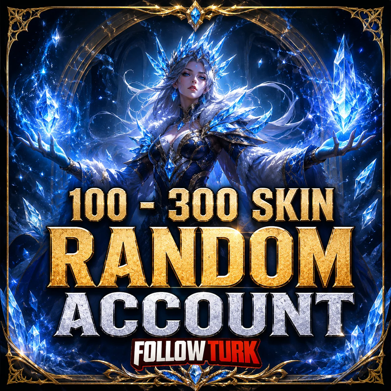 Случайный аккаунт Legend с 100–300 скинами