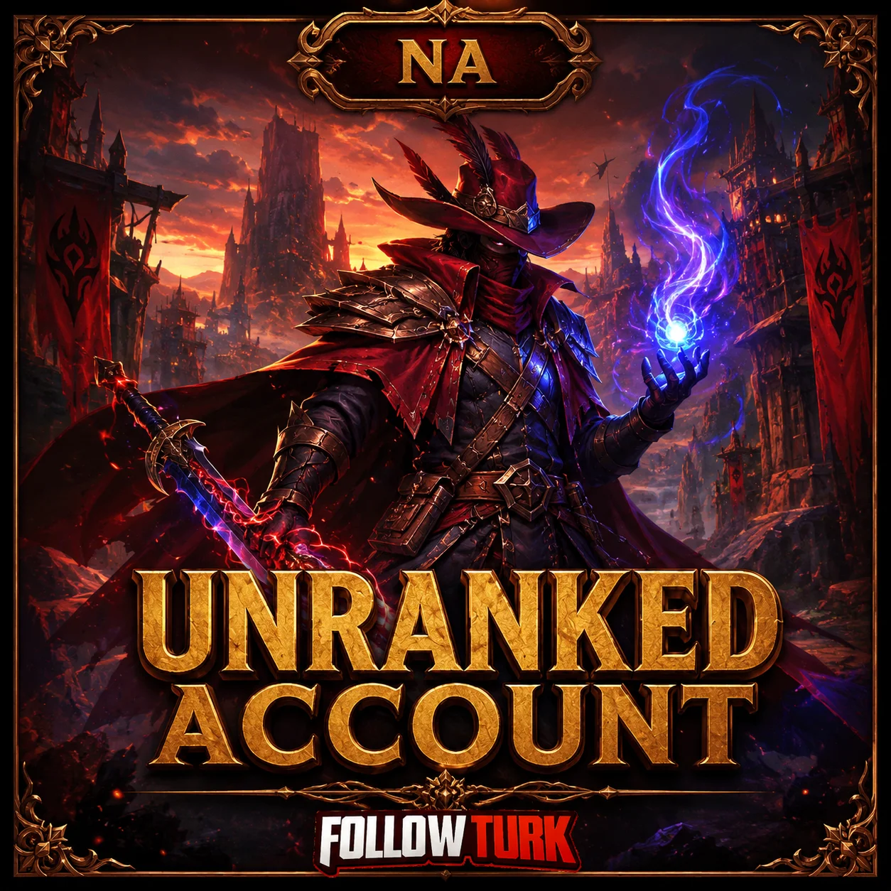 NA — Аккаунт Legend без ранга - FollowTurk