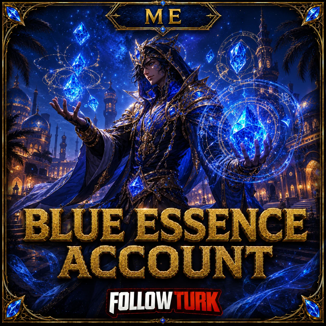 ME — Аккаунт с Синей эссенцией - FollowTurk