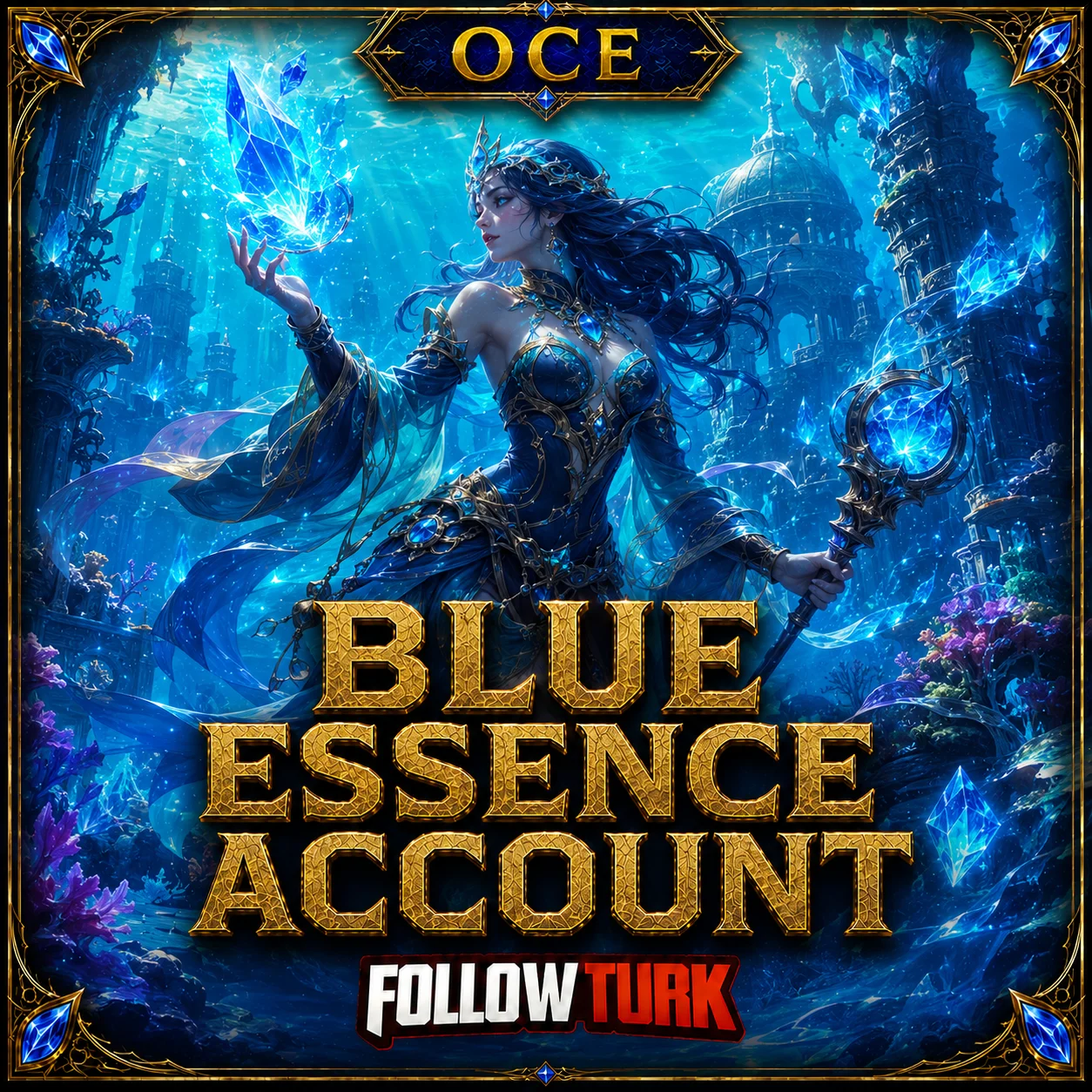 OCE — аккаунт Legend с Blue Essence - FollowTurk